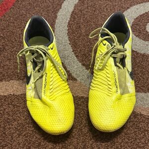 Nike Yellow and Black Phantom Soccer Cleats